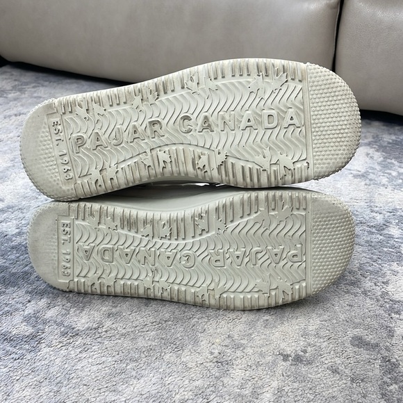 Pajar Canada Gravita Platform Snow Boot White Ice Quilted Warm Sz 9.5 - Picture 12 of 16